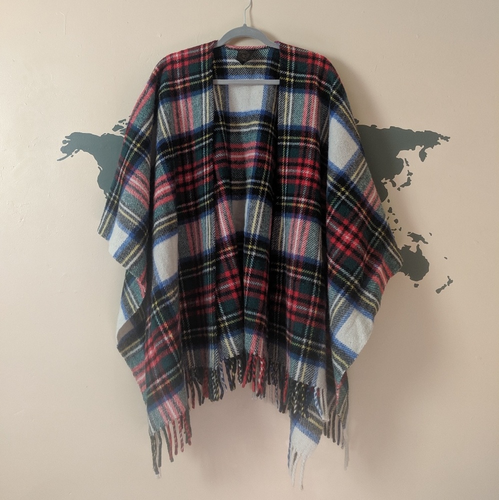 Scottish Thistle Shawl/Cape/Wrap